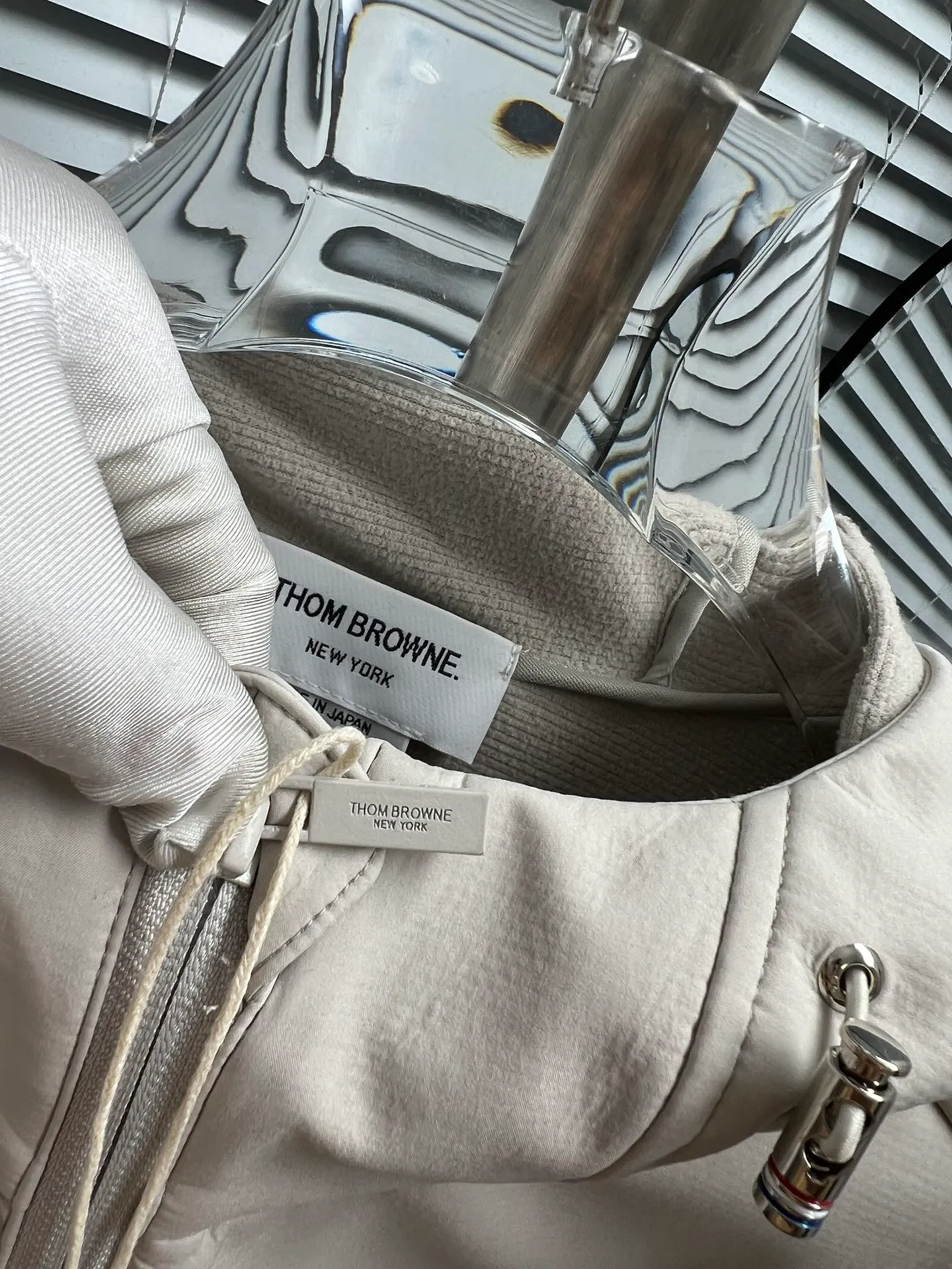 THOM BROWNE🇳🇱23 New Arrival ， ， 50D ， ， tpu Breathable ， ， ， ， Breathable， ， ， ， ， 3D ， ， ， Sizes 1 2 3 4 Gray Black